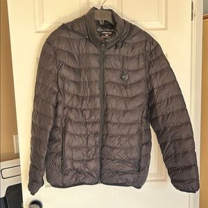 Heated Black Puffer Jacket